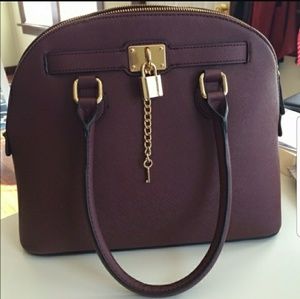 Aldo Frattapolesine Bag in Oxblood